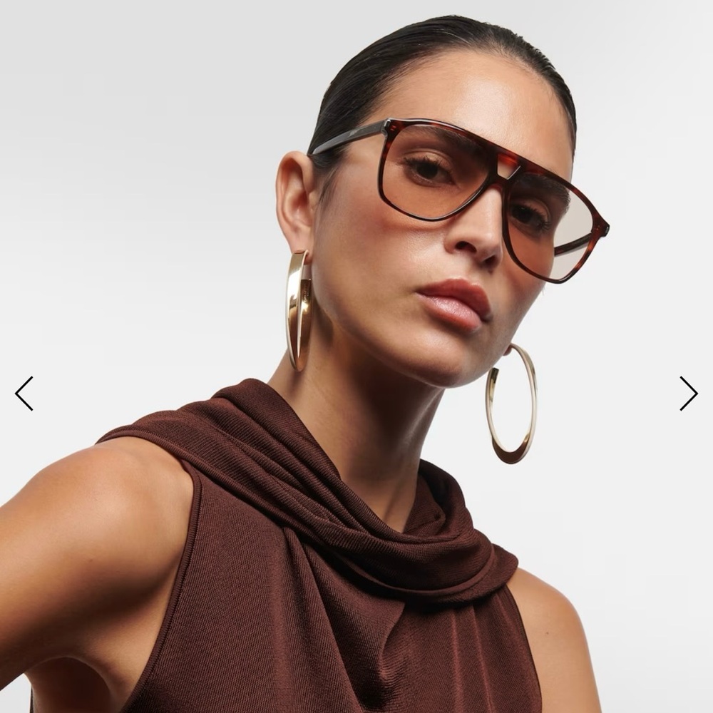 Almost new Saint Laurent SL596 aviator sunglasses
